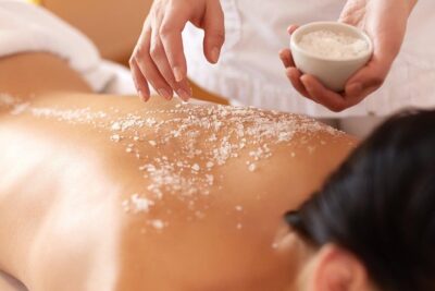 1 Hour The Home Body Scrub with four optional – Free Transportation