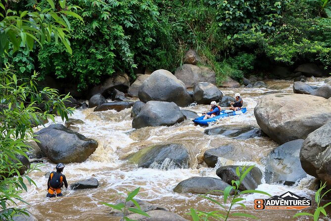 10KM Inflatable Kayaking Adventure - What happens when the river is low: adjusting your expectations the smart way