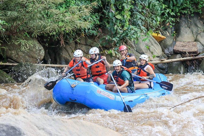10km Rafting with 8Adventures from Chiang Mai Include Pickup & Lunch - The Fun After the Big Rapids: Class III + Scenic Paddle Back