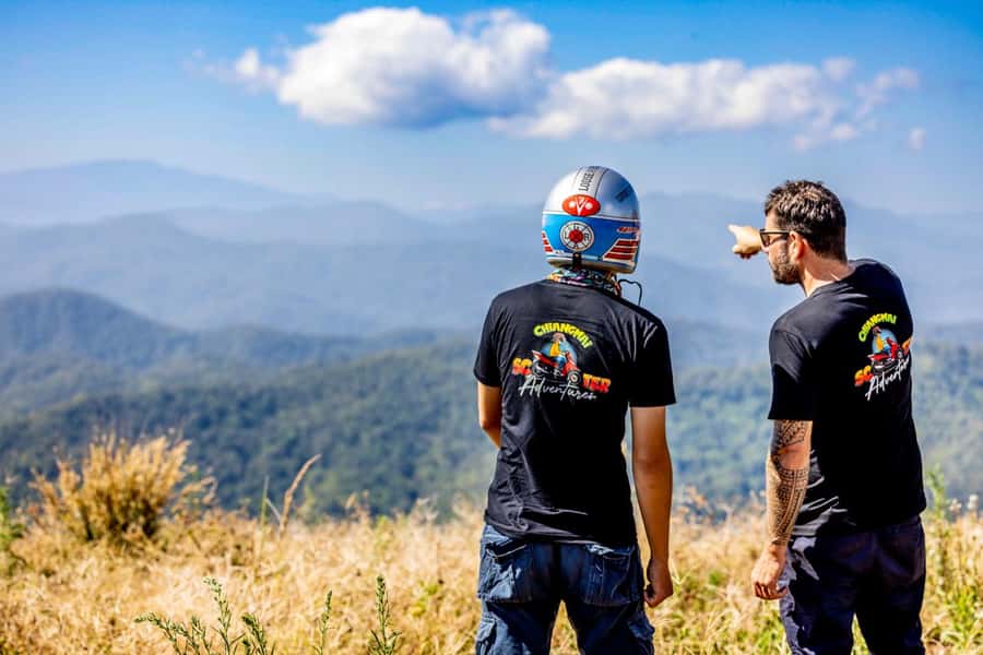 2 day overnight adventure off road scooter tour; Amaz views - Why Chiang Mai backcountry beats the usual scooter loop
