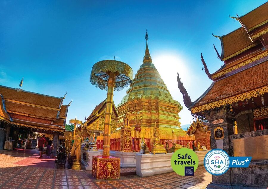 4-Hour Doi Suthep & Hmong Hill Tribe Village from Chiang Mai - Wat Phra That Doi Suthep: 309 steps, a holy stupa, and big-city views