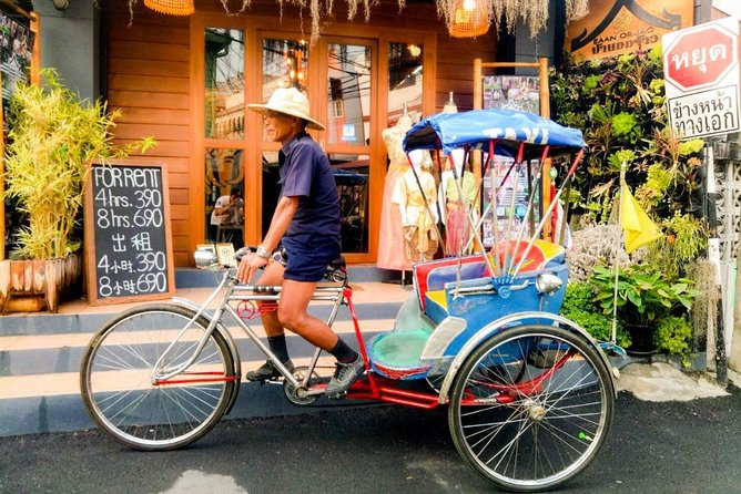 4 Hour Rent & Ride Package - Chut Thai Rental with Rickshaw (for 2 persons) - Quick hits before you book