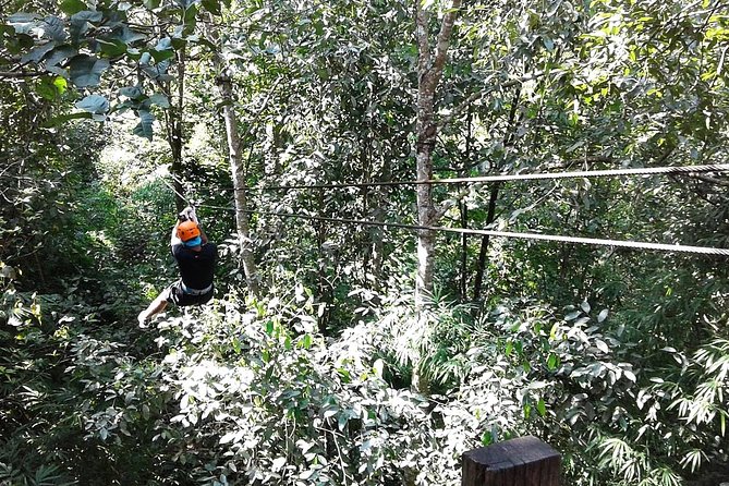 Adrenaline Chiangmai Zipline+ATV - The Silver Package zipline plan: 20 platforms and jungle views