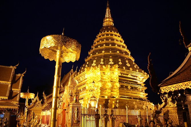 Best seller!! Amazing Night tour, Doi Suthep + Wat umong - Top Must visit! - Why Chiang Mai Changes After Dark
