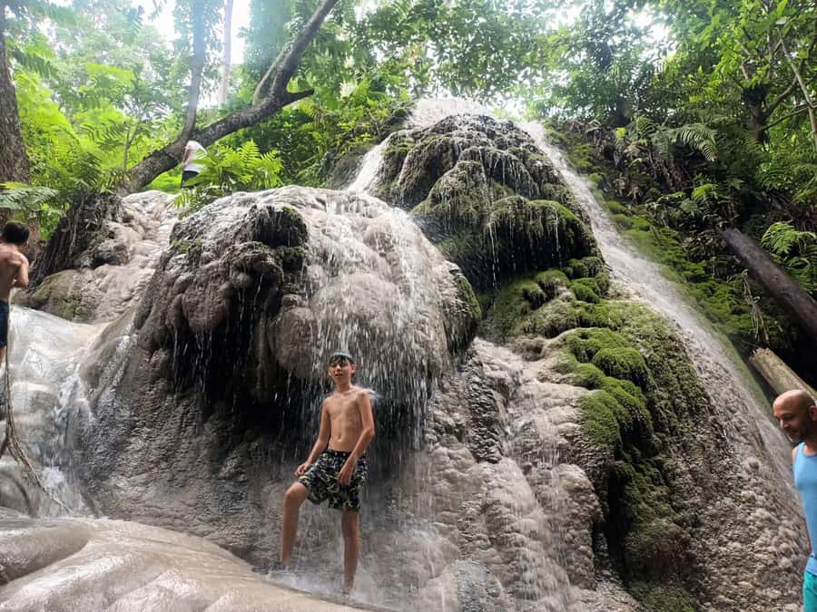 Chiang Dao Cave, Sticky Waterfall, Baan Den Temple Private - Wat Ban Den Temple: A Colorful Hilltop Stop With Views
