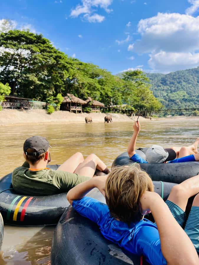 Chiang Mai 2-Day: Trekking, Tubing & Elephant Observation - Dinner Under the Stars and Overnight in a Shared Capsule Forest Cabin
