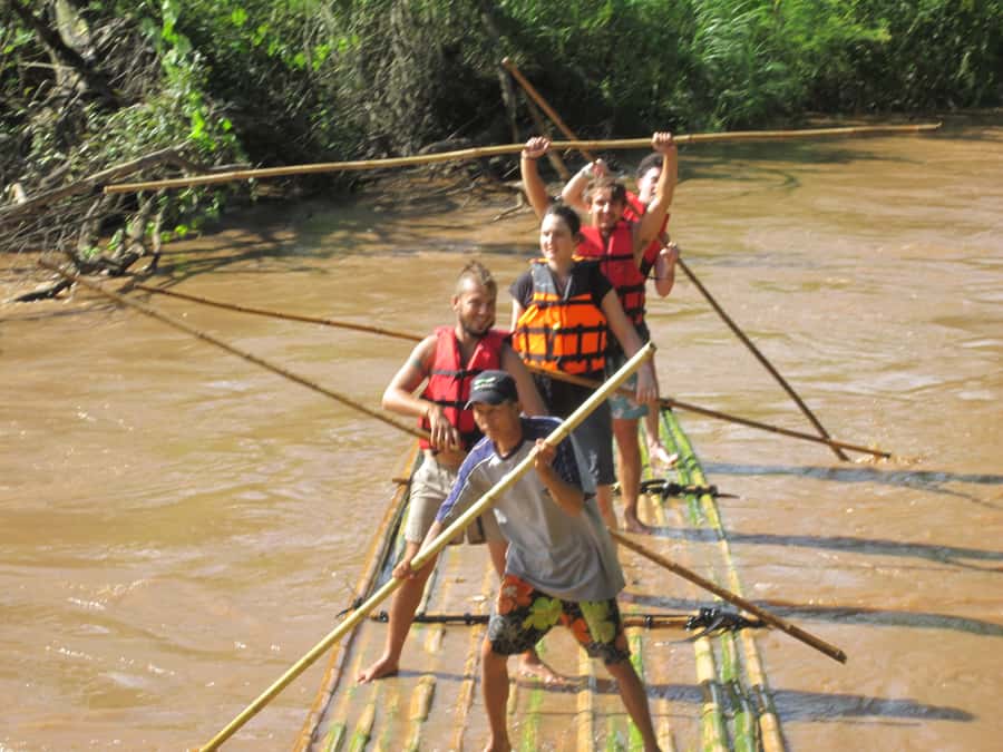 Chiang Mai: 2 Days, 1 Night Non-Tourist Trek - Day one, 7:00 to 7:30 pickup, elephant care, then straight into the jungle