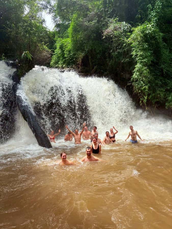 Chiang Mai: 2-Days Jungle Trek, Waterfalls and Karen Village - Day 1 through Karen farmlands into Mae Win jungle