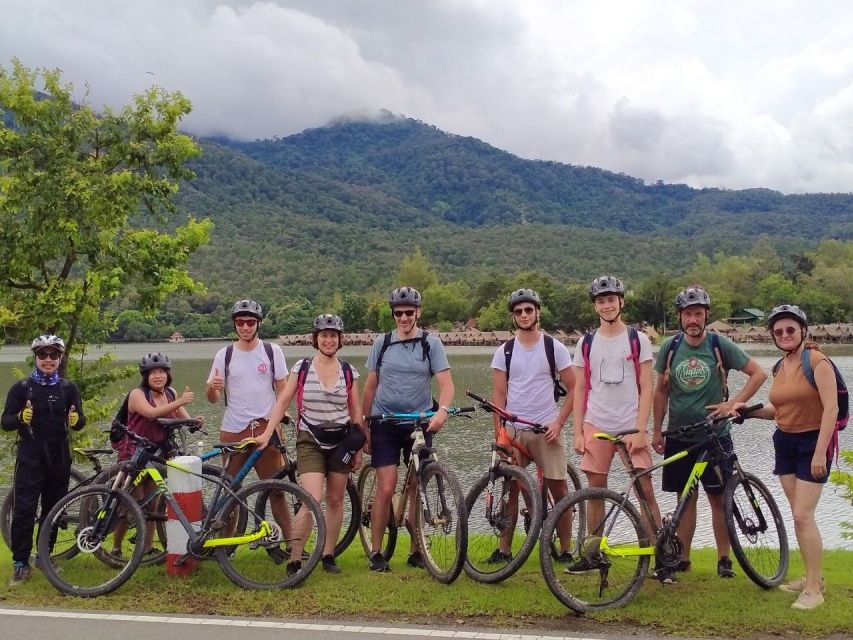 Chiang Mai: 24 km Leisure Cycling & swim Lake Huay Tueng Tao - The ride start near the 700th Anniversary Chiang Mai Stadium