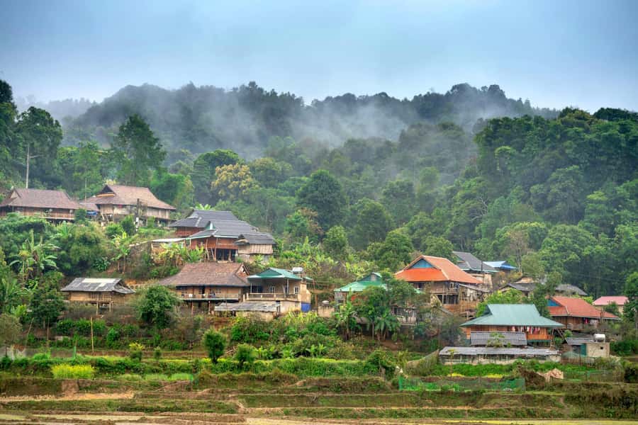 Chiang Mai: 3-Day Karen Hill Tribe Immersion with Trekking - Day 3: Up to Five Waterfalls, Cloud Forest Trails, and the Peaceful Farewell Meal