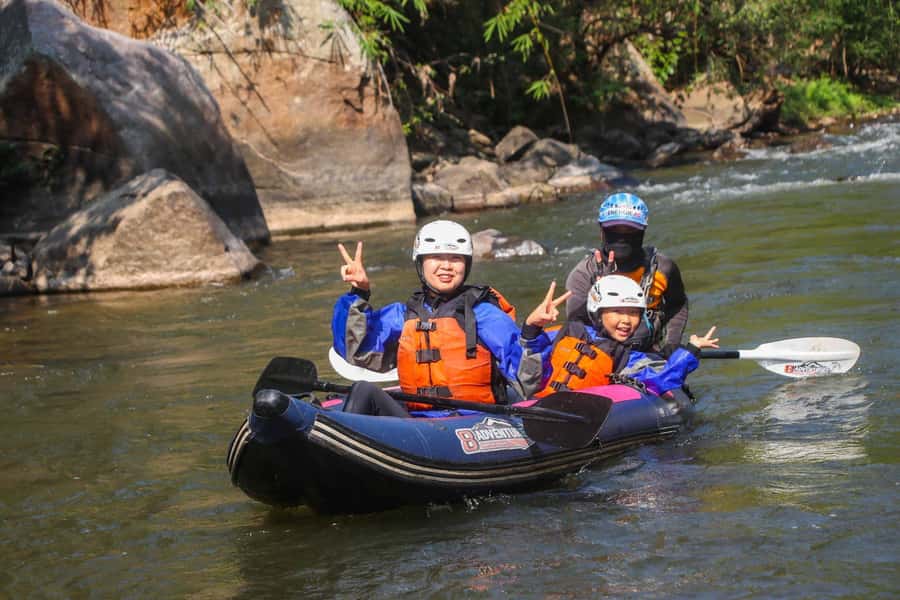 Chiang Mai: 3-Hour ATV and 8KM Inflatable Kayak (IK) - The ATV ride: 3 hours, about 40 km, and real jungle variety