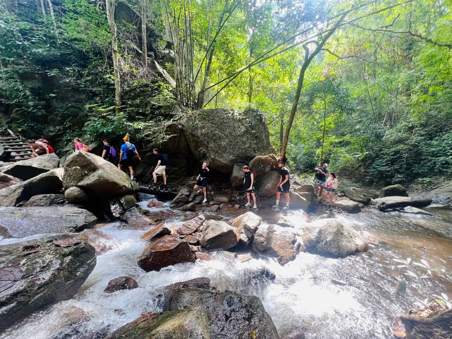 Chiang Mai Adventure: Trekking, Tubing & Waterfall Slide - Pickup, Drive, and Timing That Shapes Your Day