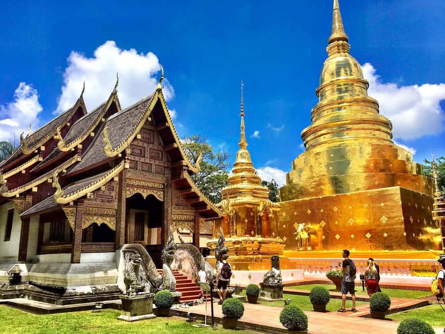 Chiang Mai: Ancient Temples Guided Spanish Tour - The fruit and vegetable market: wall interiors and Thai cooking links