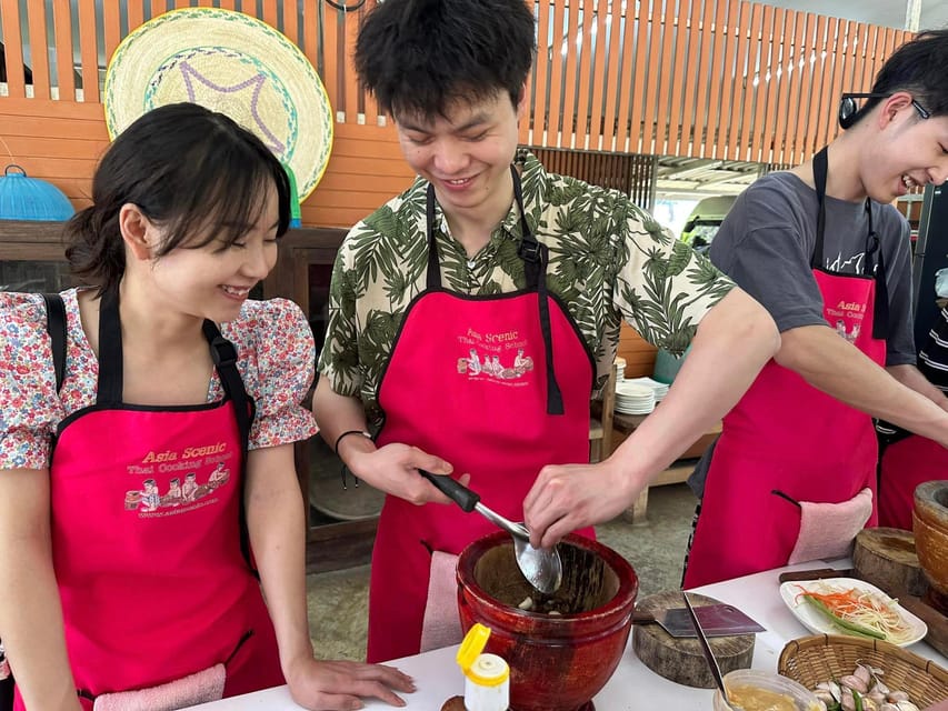 Chiang Mai: Asia Scenic Thai Cooking School - How the Menu Choice Works, Picking 5 Dishes and Cooking 6