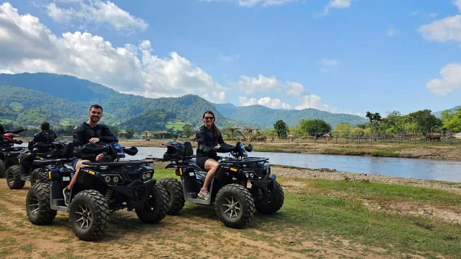 Chiang Mai: ATV 1 Hour Adventure in Chiang Mai - A 1-Day Mix of ATV Jungle Riding, Mae Tang Rafting, and Waterfall Swim Time