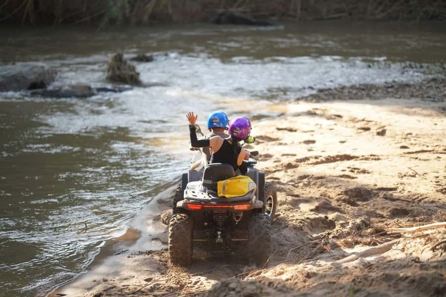 Chiang Mai: ATV Adventure 2-Hrs,Feeding,Rafting & Lunch Trip - Heading out from Chiang Mai, then straight into the wild