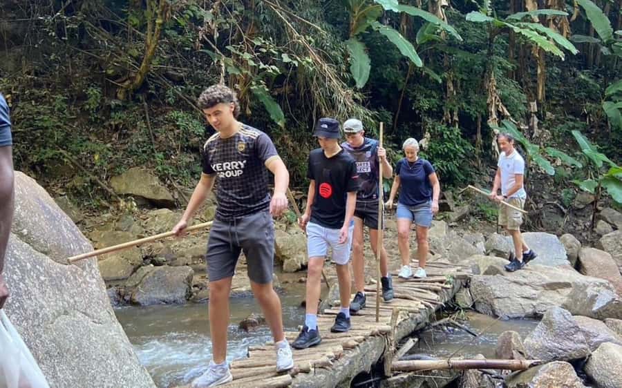 Chiang Mai: ATV Adventure, Jungle Hike & White Water Rafting - The Jungle Trek to a Waterfall: Peaceful Walking With Real Payoff