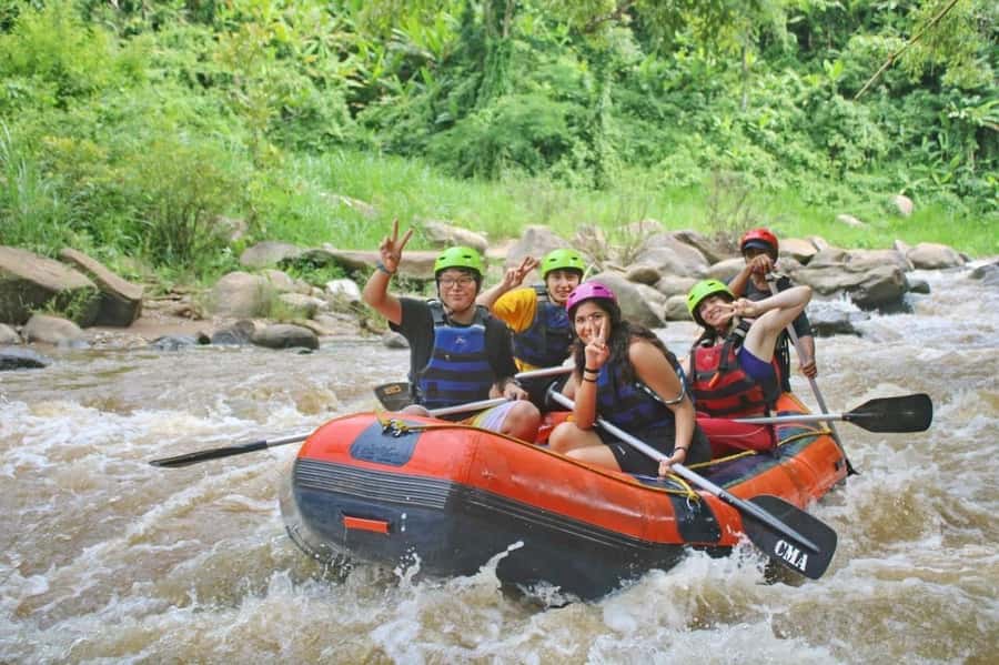 Chiang Mai: ATV, White Water Raft, & Sticky Waterfall Tour - Meet at Burger King Tha Pae Gate: Morning Logistics That Matter