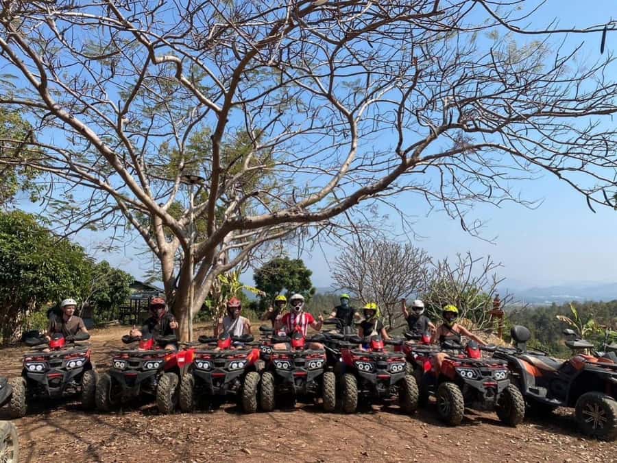 Chiang Mai ATV & White Water Rafting & Trekking to Waterfall - Small Group Size, Guides, and How the Day Flows