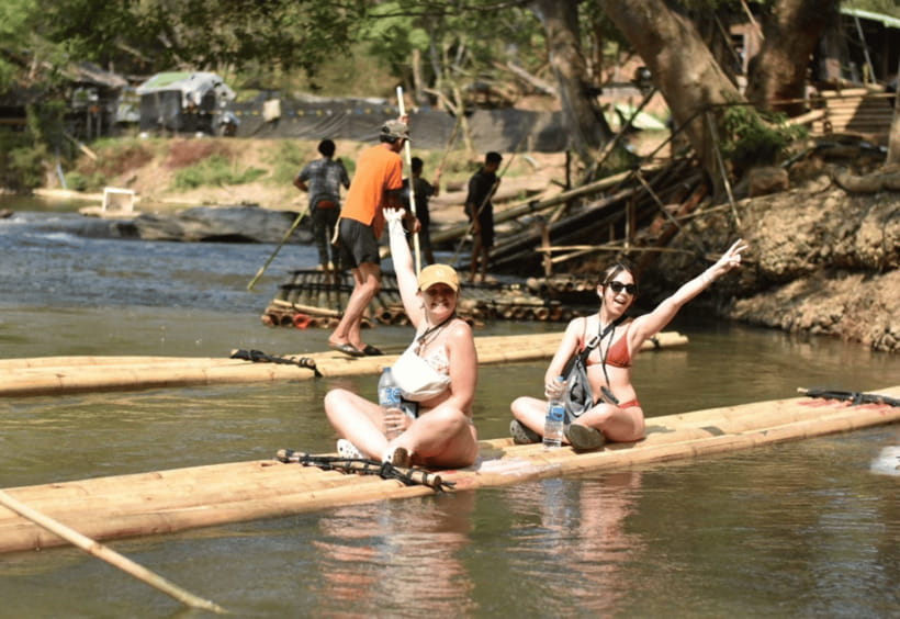 Chiang Mai: Bamboo Rafting with Hotel Transfers - Your half-day schedule, from hotel pickup to river time