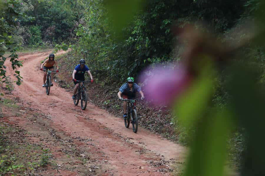 Chiang Mai: Buffalo Soldier Trail Guided Mountain Biking - Route variety for intermediates, with real options for beginners