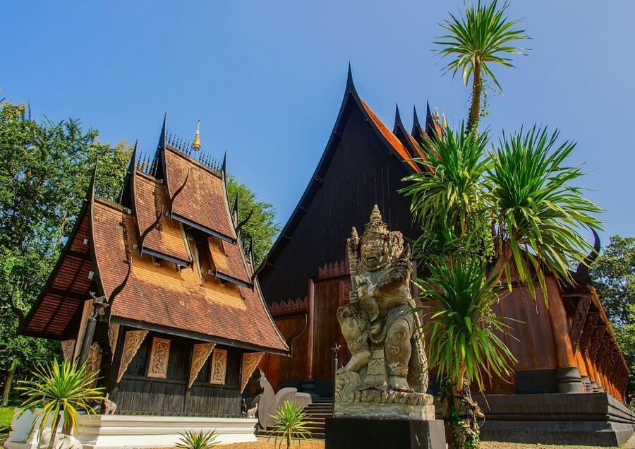 Chiang Mai: Chiang Rai Temples & Black House Discovery Tour - Wat Rong Khun, the White Temple: How to Enjoy the Sparkle Without Getting Stressed