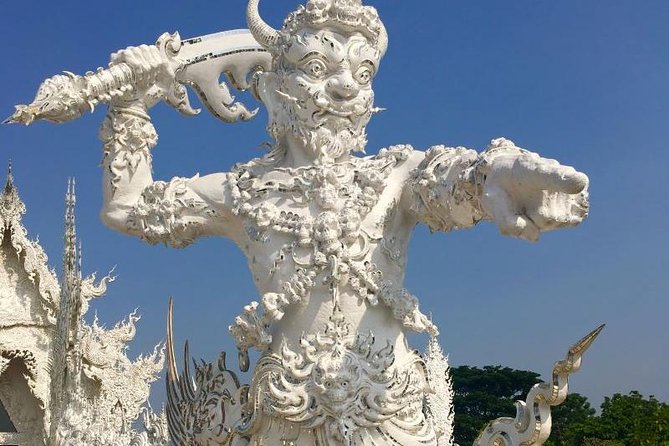 Chiang Mai-Chiang Rai:White+Black+Blue Temple+Golden Triangle+Boat Trip - Blue Temple (Wat Rong Seua Ten): Still Under Construction, Still Worth It