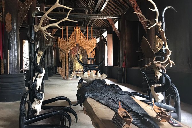 Chiang Mai-Chiang Rai: White Temple-Blue Temple-Lalita Cafe - Stop 2: Baan Dam Museum (Black House) for Surreal Northern Thai Design