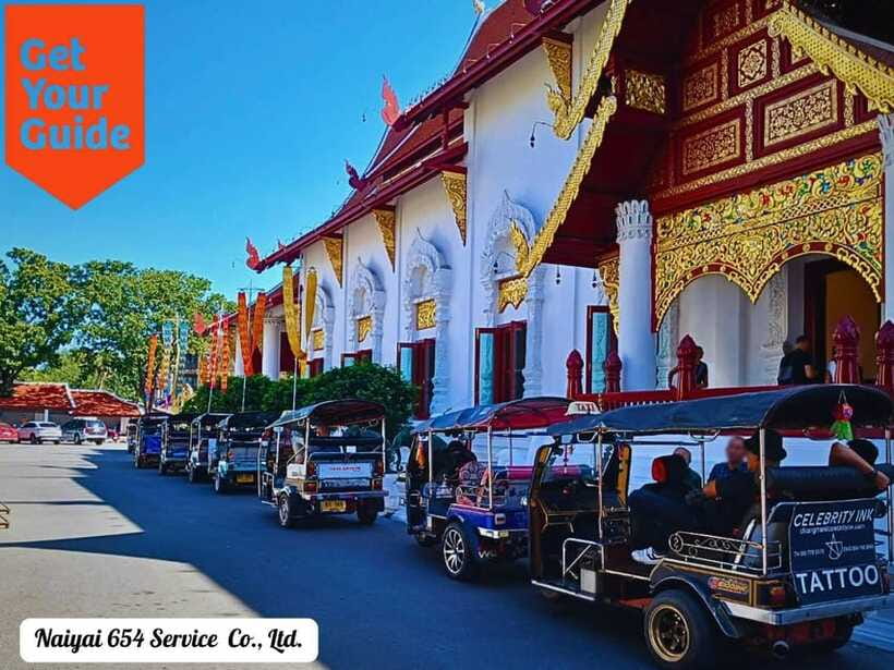 Chiang Mai: City Sightseeing Tour by Tuk Tuk - From Hotel Pickup to Tha Pae Gate and City Moat Photos