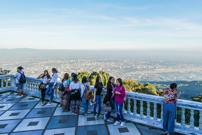 Chiang Mai City, Wat Doi Suthep, Wat Chedi Luang and Wat Pha Lat - Wat Phra That Doi Suthep: Mountain Views and a Royal Founding Story