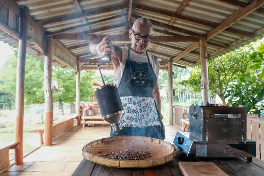 Chiang Mai Coffee Full Day Tour: Trek, Brew & Roast Journey. - Hill Tribe Farming on the Way to Your Coffee Source