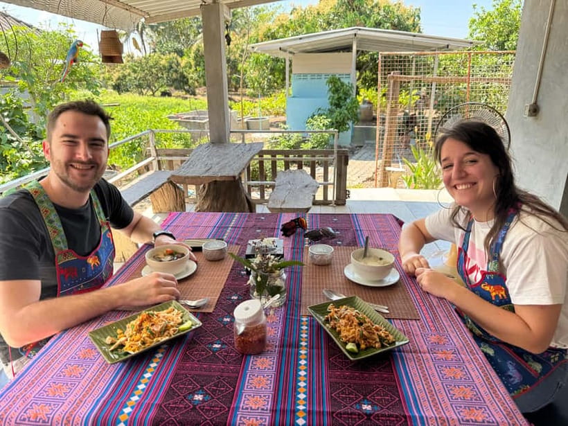 Chiang Mai : Cook in Farm, Market tour & Go by a Local Train - Recipe book PDF after the class, so you can cook again at home