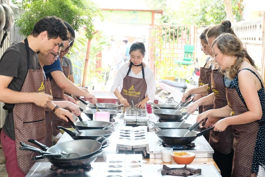 Chiang Mai: Cooking Class, Market & Thai Herbs Garden Tour - Picking your dishes: you build your own Thai menu