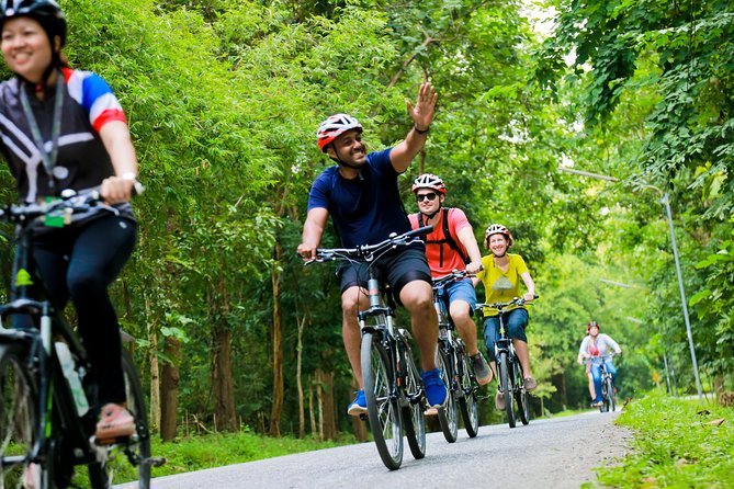 Chiang Mai Countryside Guided Bike Tour - Toward Doi Suthep foothills and forest Wat Umong