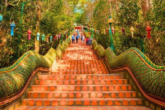 Chiang Mai: Doi Suthep Temple and Waterfall by Songtaew Trio - Huay Kaew Waterfall: the quick nature reset before temples