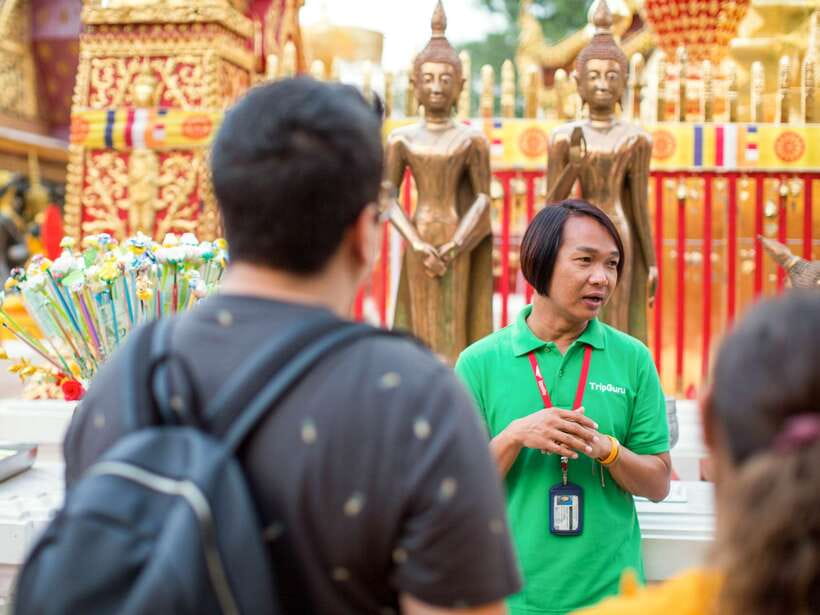 Chiang Mai: Doi Suthep, Wat Umong, and Pha Lat Sunrise Tour - Kruba Srivichai Monument: a quieter, story-driven stop