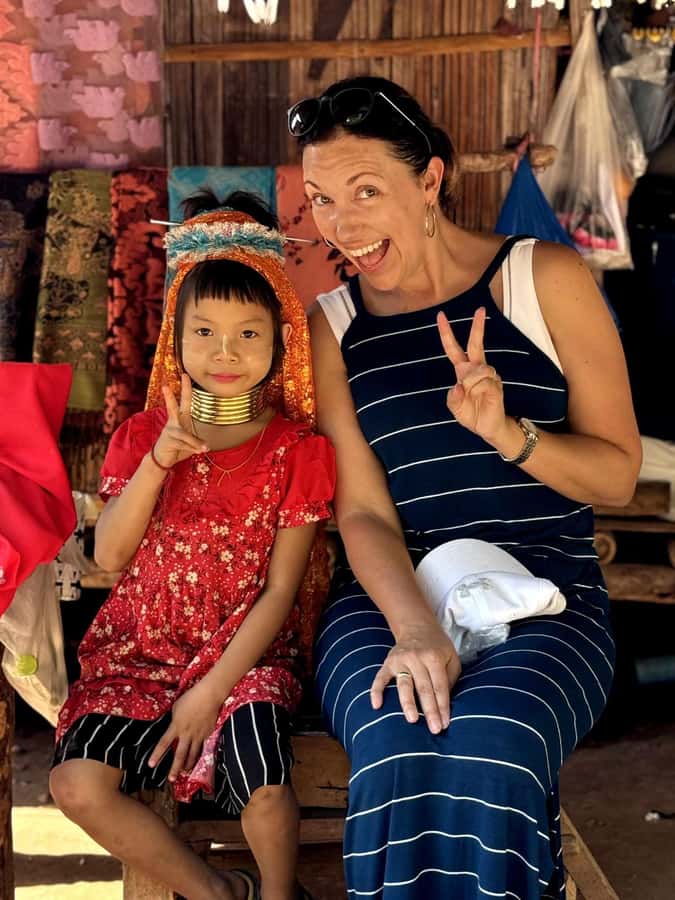Chiang Mai : Elephant Care & Long necked village - Long-Necked Karen Hill Tribe: Photos, Crafts, and Daily Life