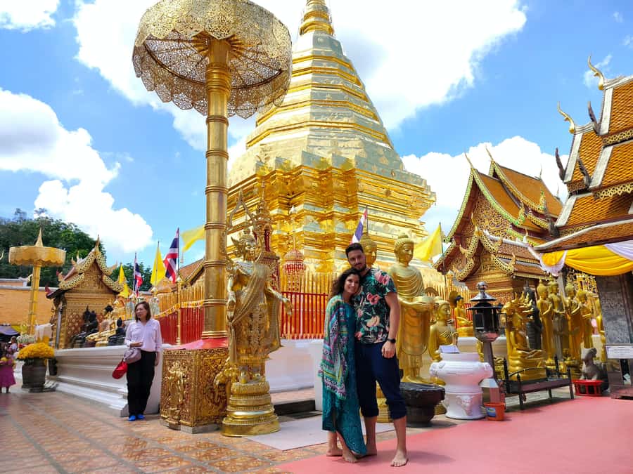 Chiang Mai: Elephant Sanctuary Experience & Doi Suthep Tour - From hotel pickup to Lanna Kingdom: the day starts easy