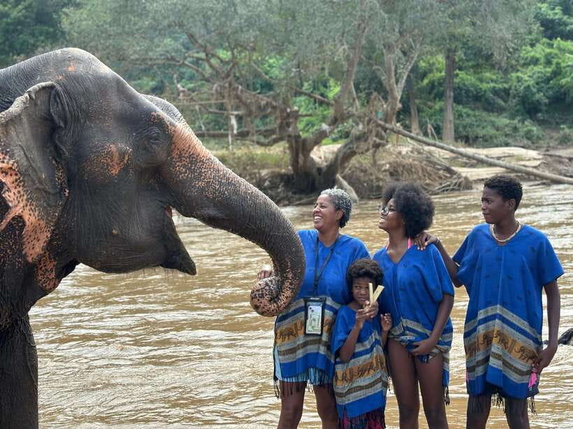 Chiang Mai: Elephant Sanctuary, Long Neck & Sticky Waterfall - Buatong Sticky Waterfall: climb the limestone, then cool off