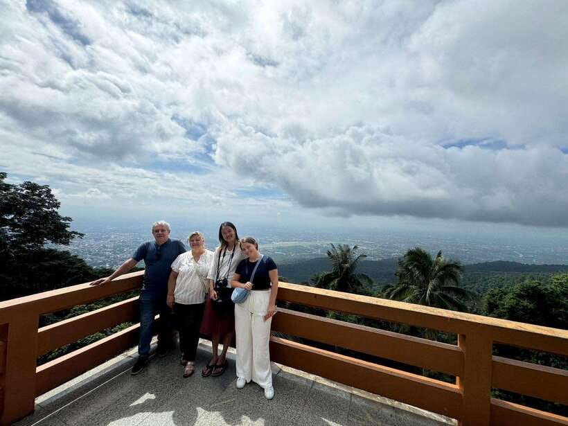Chiang Mai: Elephant Sanctuary, Monk Trail & Doi Suthep Tour - Doi Suthep Temple: Golden Pagoda, Shrines, and Proper Prayer Time