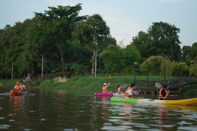 Chiang Mai: Explore Kayaking Through Mae Ping River on Sunset - Pickup at 5:00 to 5:30 pm, then a short drive to the port