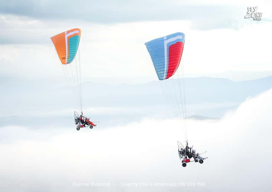 Chiang Mai: Flyzone Thailand Paramotor for 2 People - Why Paramotoring in Chiang Mai Feels So Right