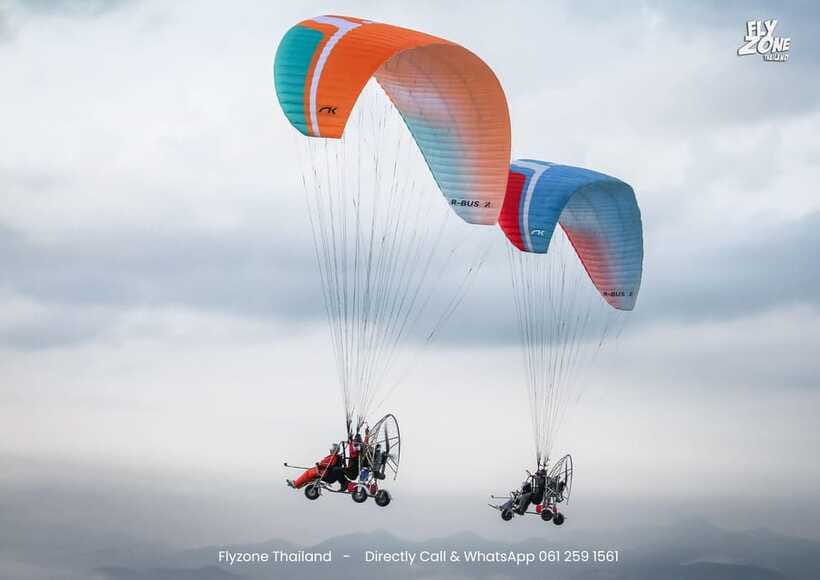 Chiang Mai: Flyzone Thailand Paramotor for 2 People - 20 Minutes Over Chiang Mai: Mountains, Fields, and the Real Thrill