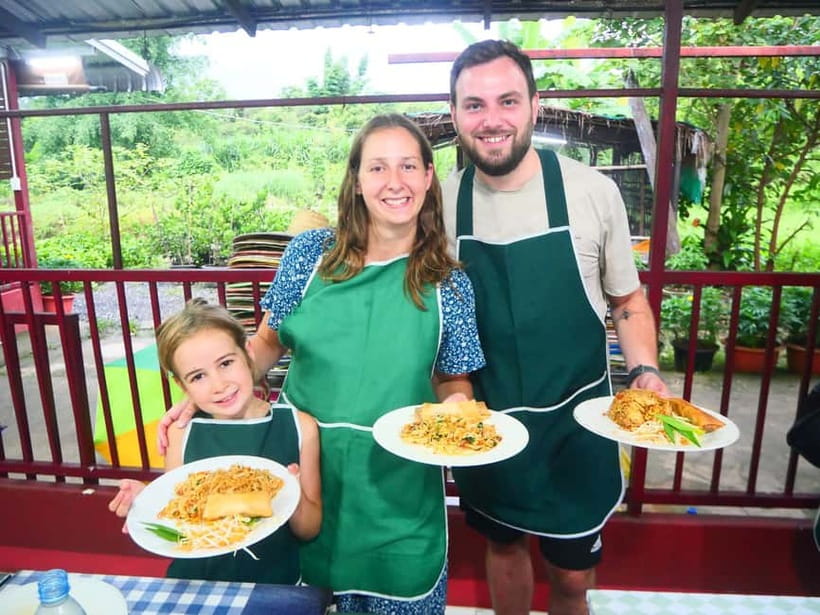 Chiang Mai: Full-Day Thai Cooking Experience at a Local Farm - Pool time and the farm vibe between activities