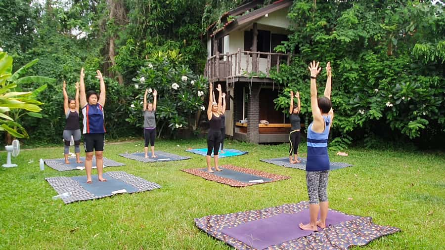 Chiang Mai: Full-Day Yoga & Meditation Experience with Lunch - Morning mindful walking and guided sitting meditation