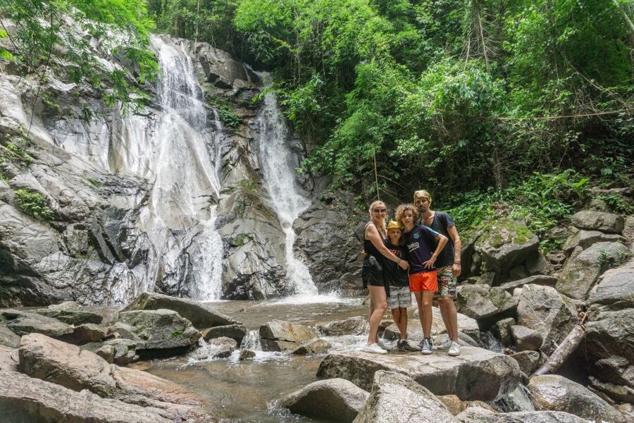 Chiang Mai: Guided Jungle and Waterfall Trek with Transfer - The Waterfall Swim: The 10-Meter Moment