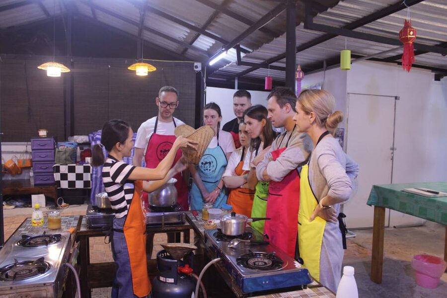 Chiang Mai: Half Day Morning Cooking Class with Market Tour - Tasting What You Cook, Plus Leaving With a PDF Recipe Book
