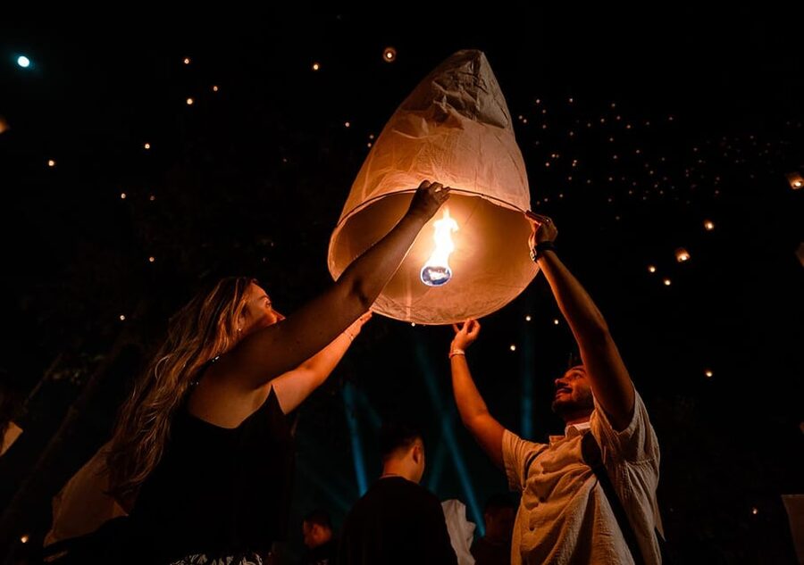 Chiang Mai: Heaven Lantern Festival Ticket with Dinner 2025 - Central Chiang Mai meeting point: where the day can feel messy