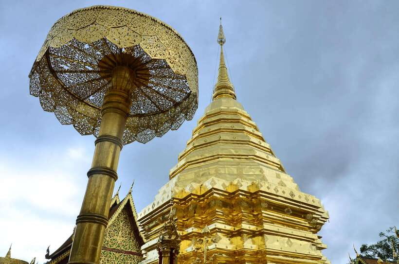 Chiang Mai: Hike on Monk’s Trail and Doi Suthep Private Tour - Wat Pha Lat: the quiet temple stop that sets the tone