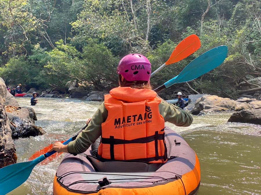 Chiang Mai: Hilltribe Hiking and Kayaking Day Trip - Lunch at a riverside campsite, then a calmer reset